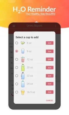 H2o Reminder android App screenshot 7